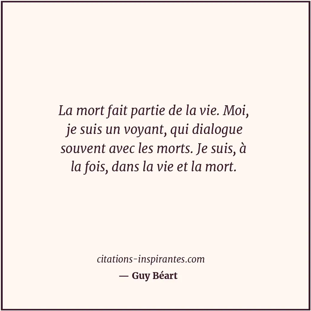 Citation de Guy Béart