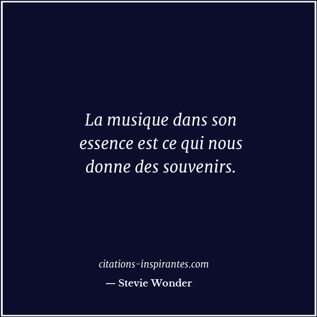 Citation de Stevie Wonder