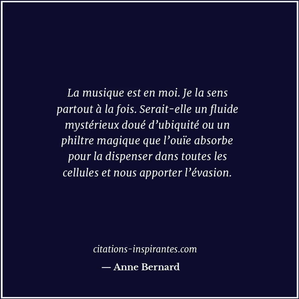 Citation de Anne Bernard