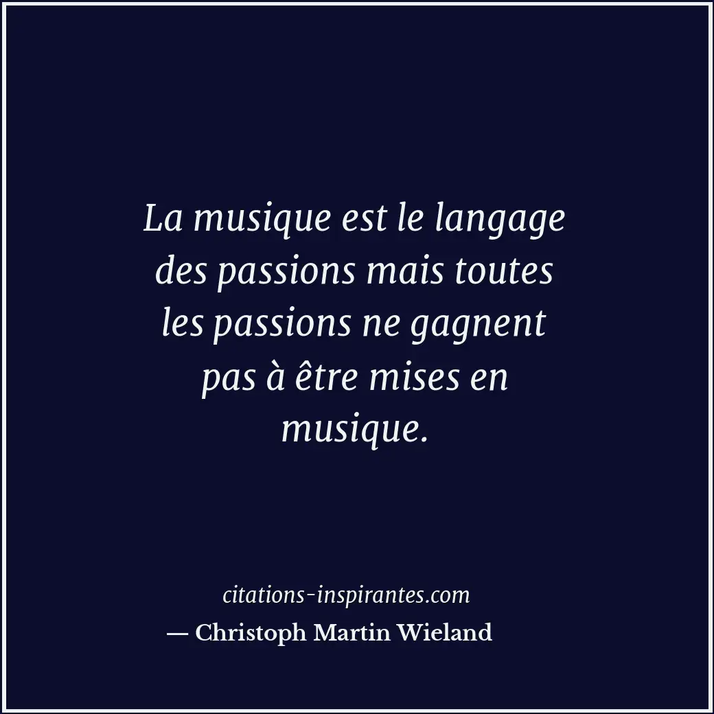 Citation de Christoph Martin Wieland