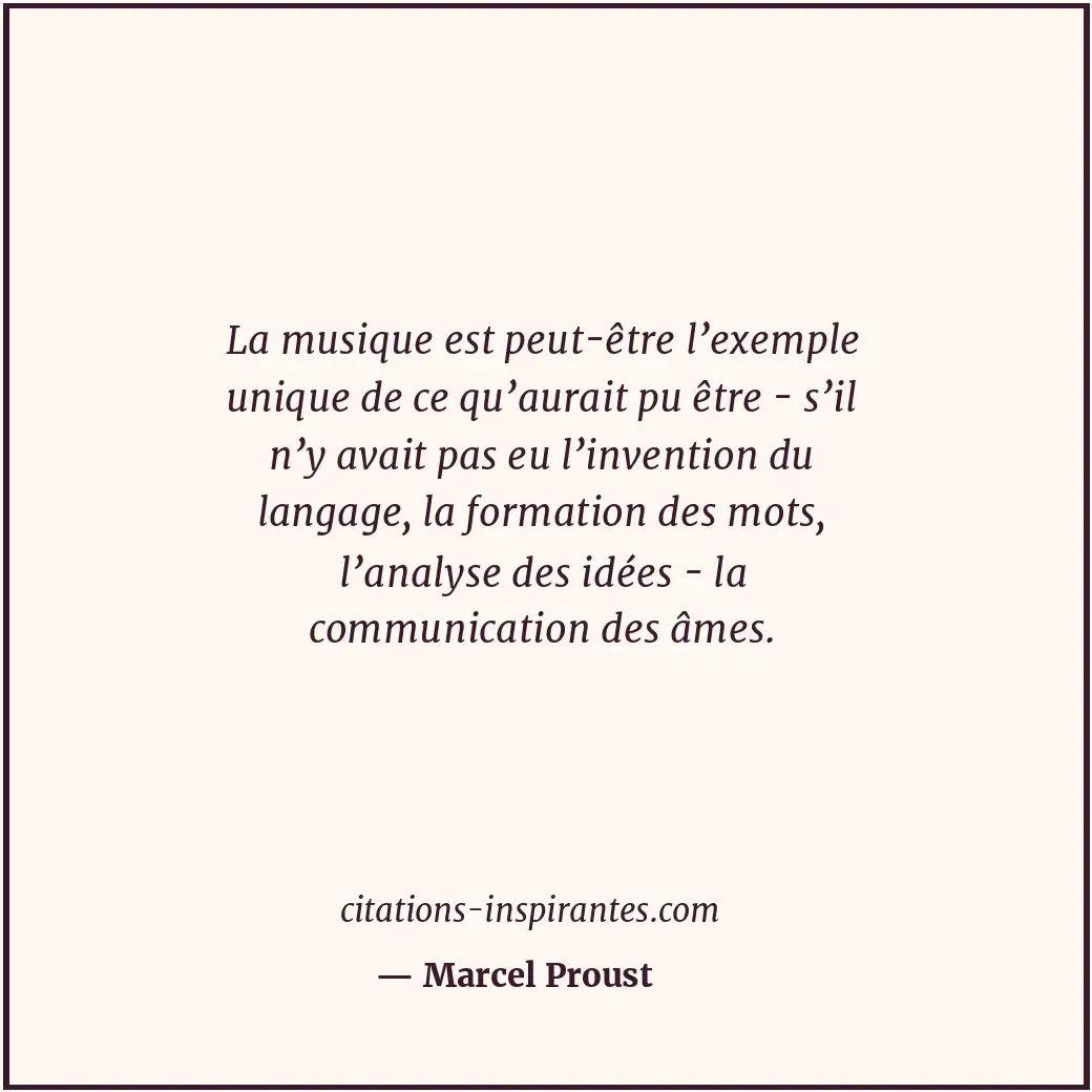 Citation de Marcel Proust