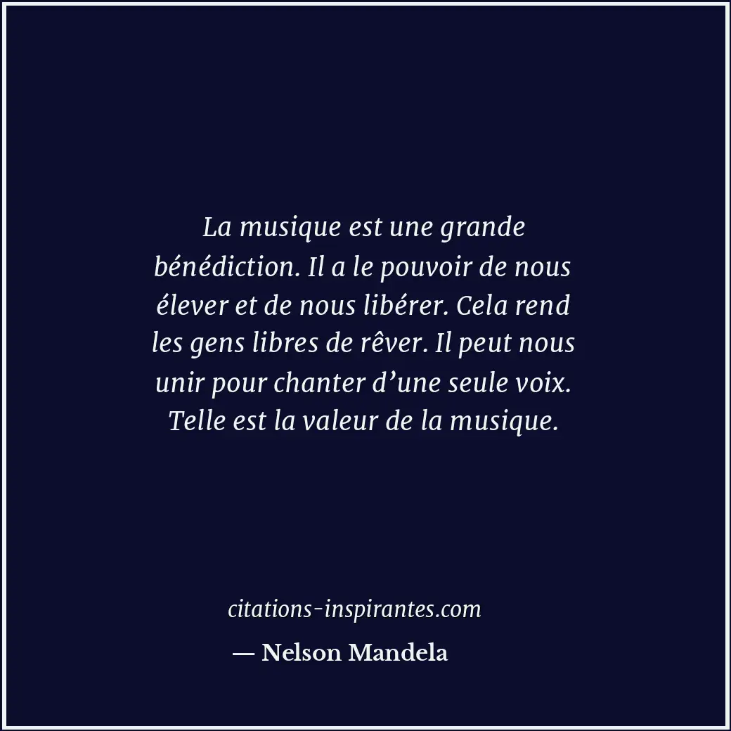 Citation de Nelson Mandela