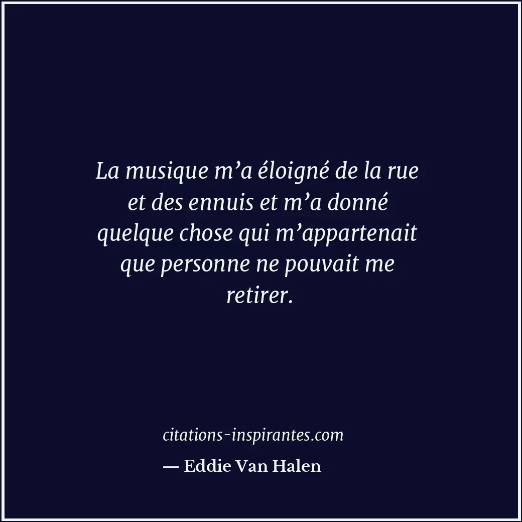 Citation de Eddie Van Halen