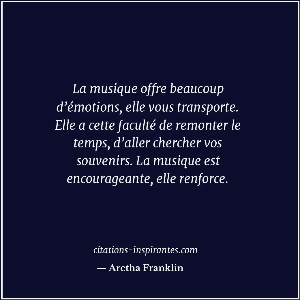 Citation de Aretha Franklin