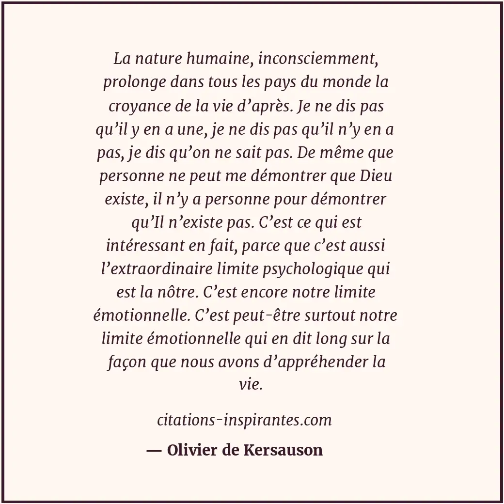 Citation de Olivier de Kersauson
