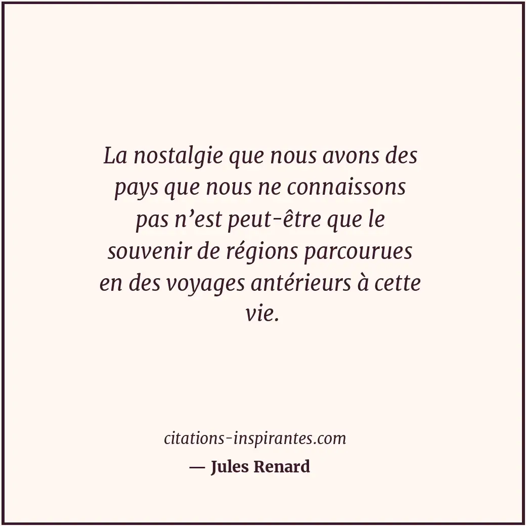 Citation de Jules Renard