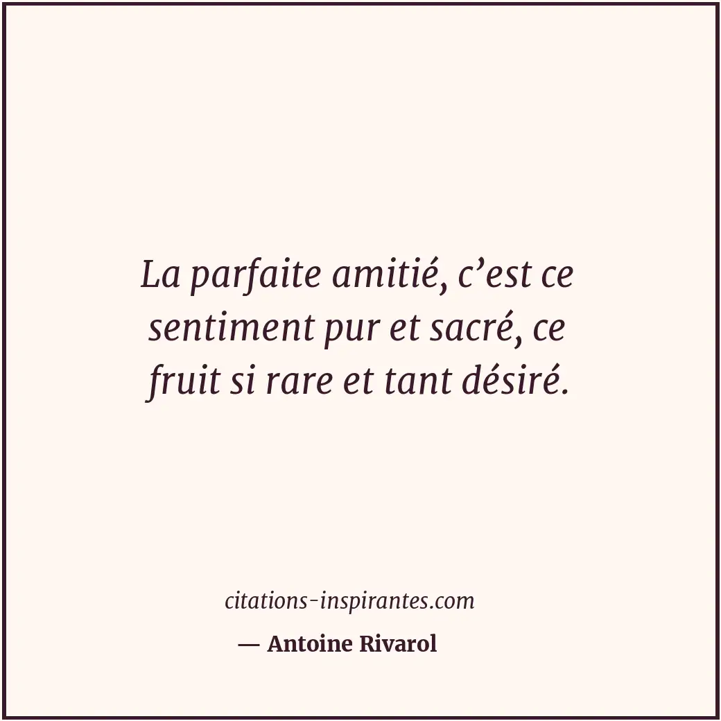 Citation de Antoine Rivarol