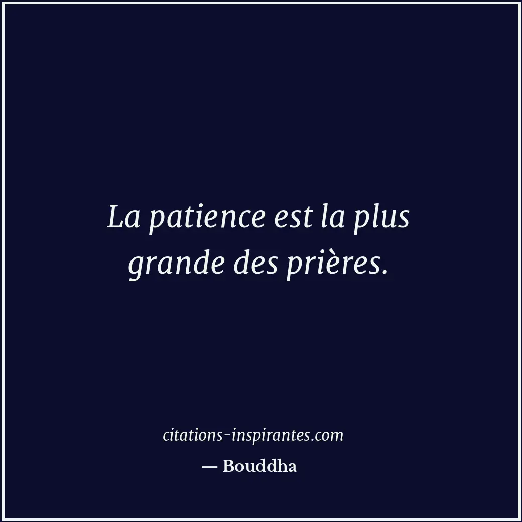 Citation de Bouddha