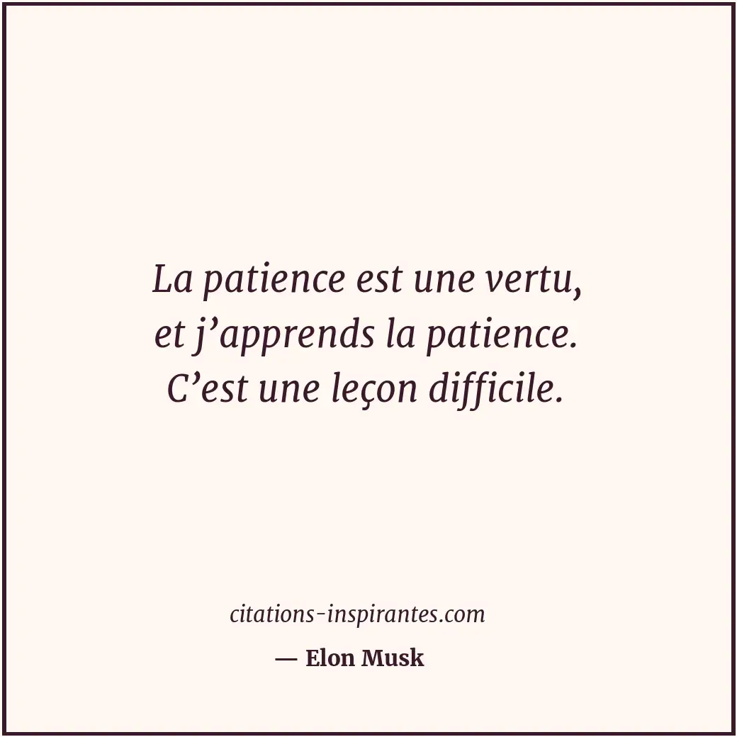 Citation de Elon Musk