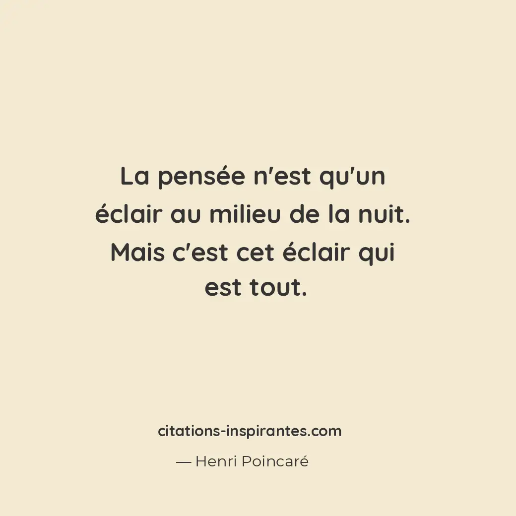 Citation de Henri Poincaré