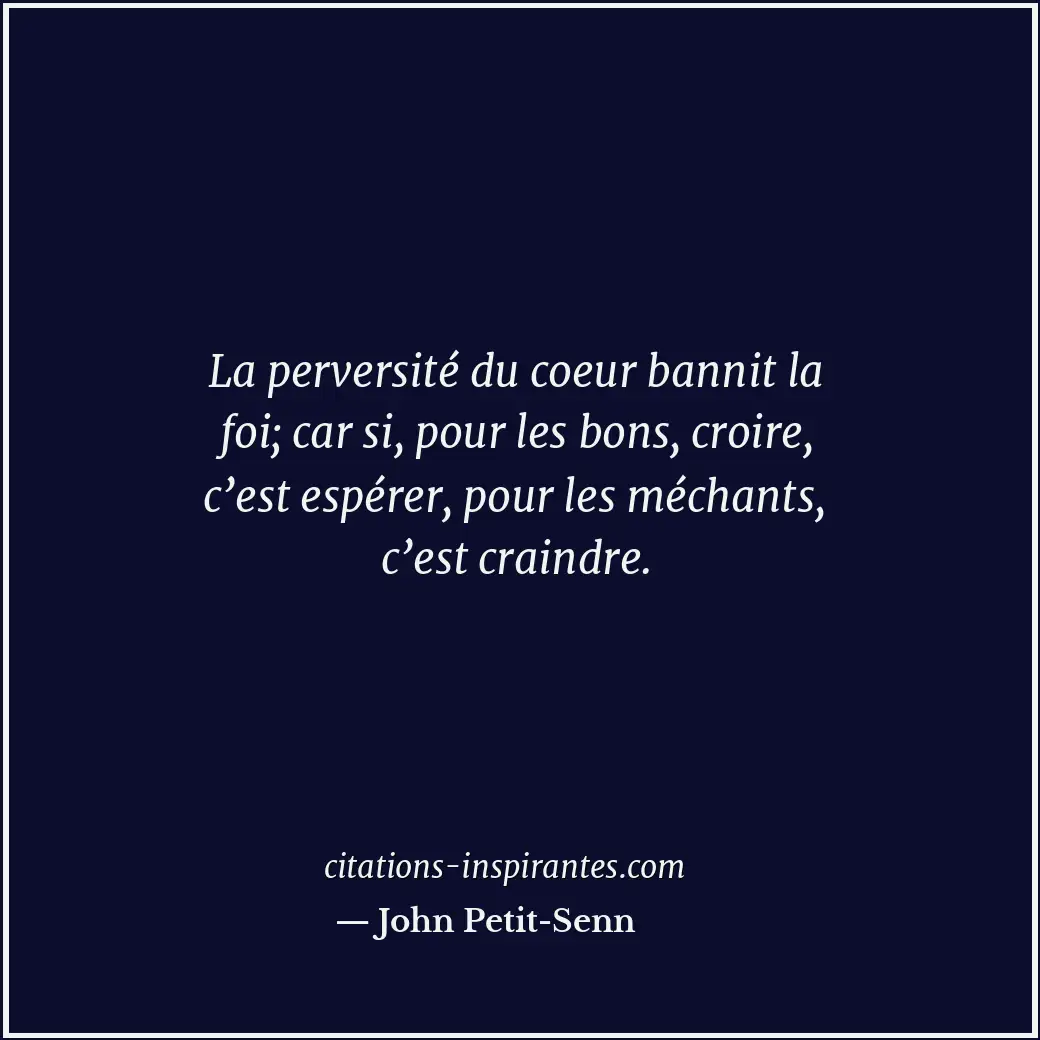 Citation de John Petit-Senn