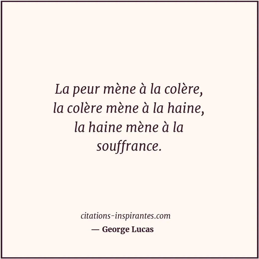 Citation de George Lucas