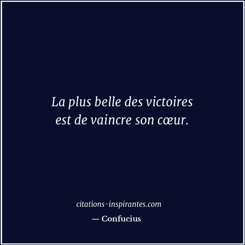 Citation de Confucius