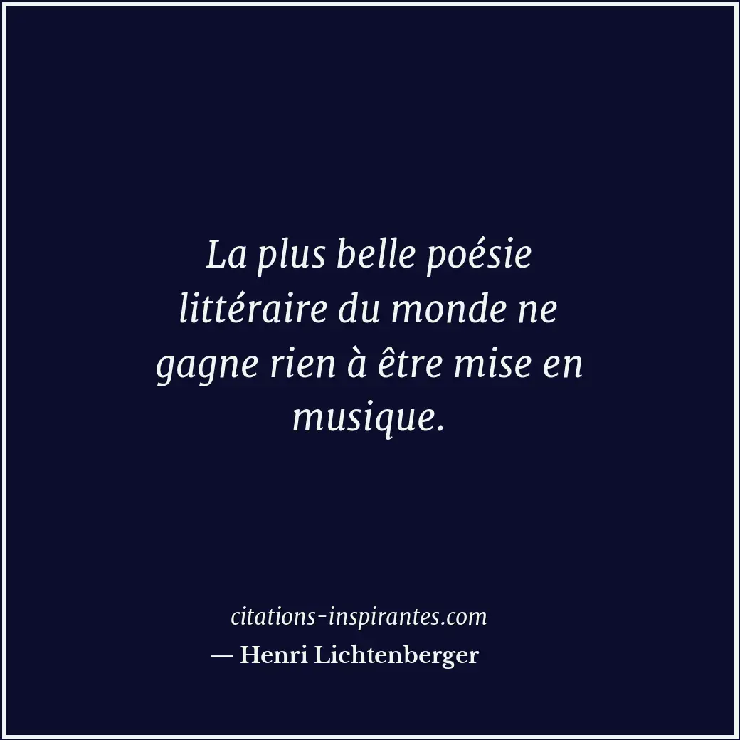 Citation de Henri Lichtenberger