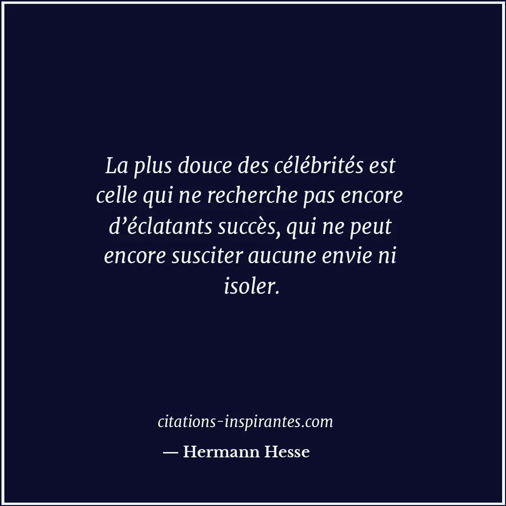 Citation de Hermann Hesse