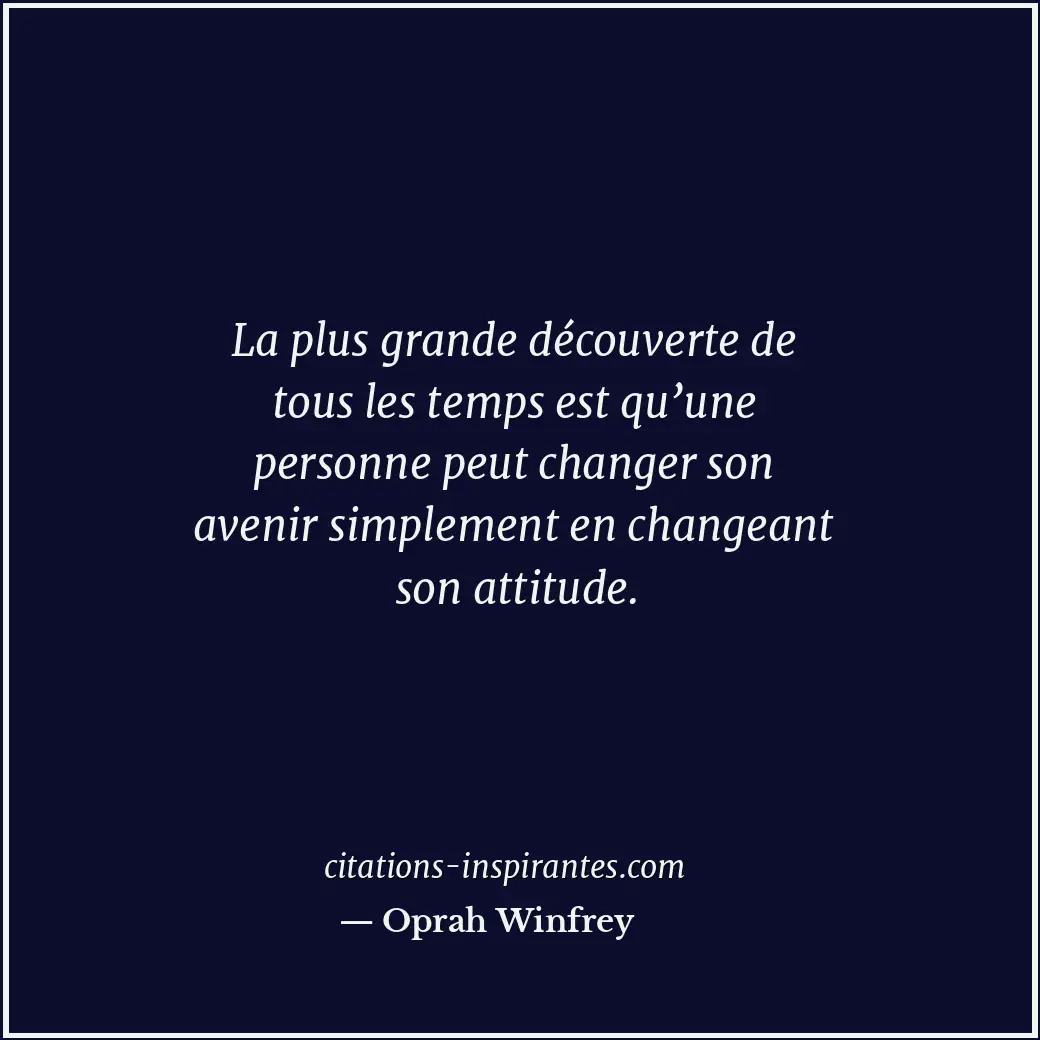Citation de Oprah Winfrey
