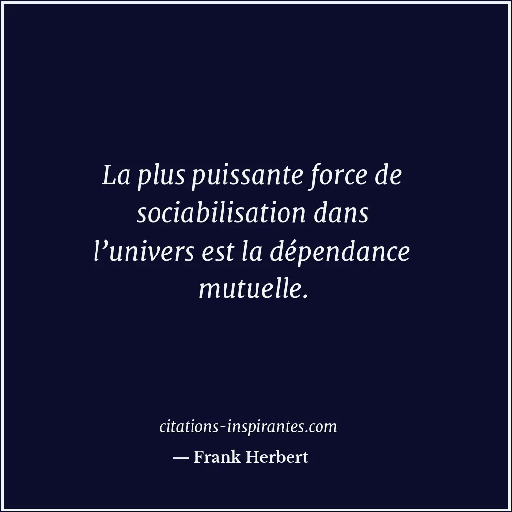 Citation de Frank Herbert