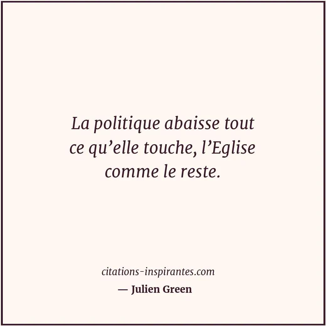 Citation de Julien Green