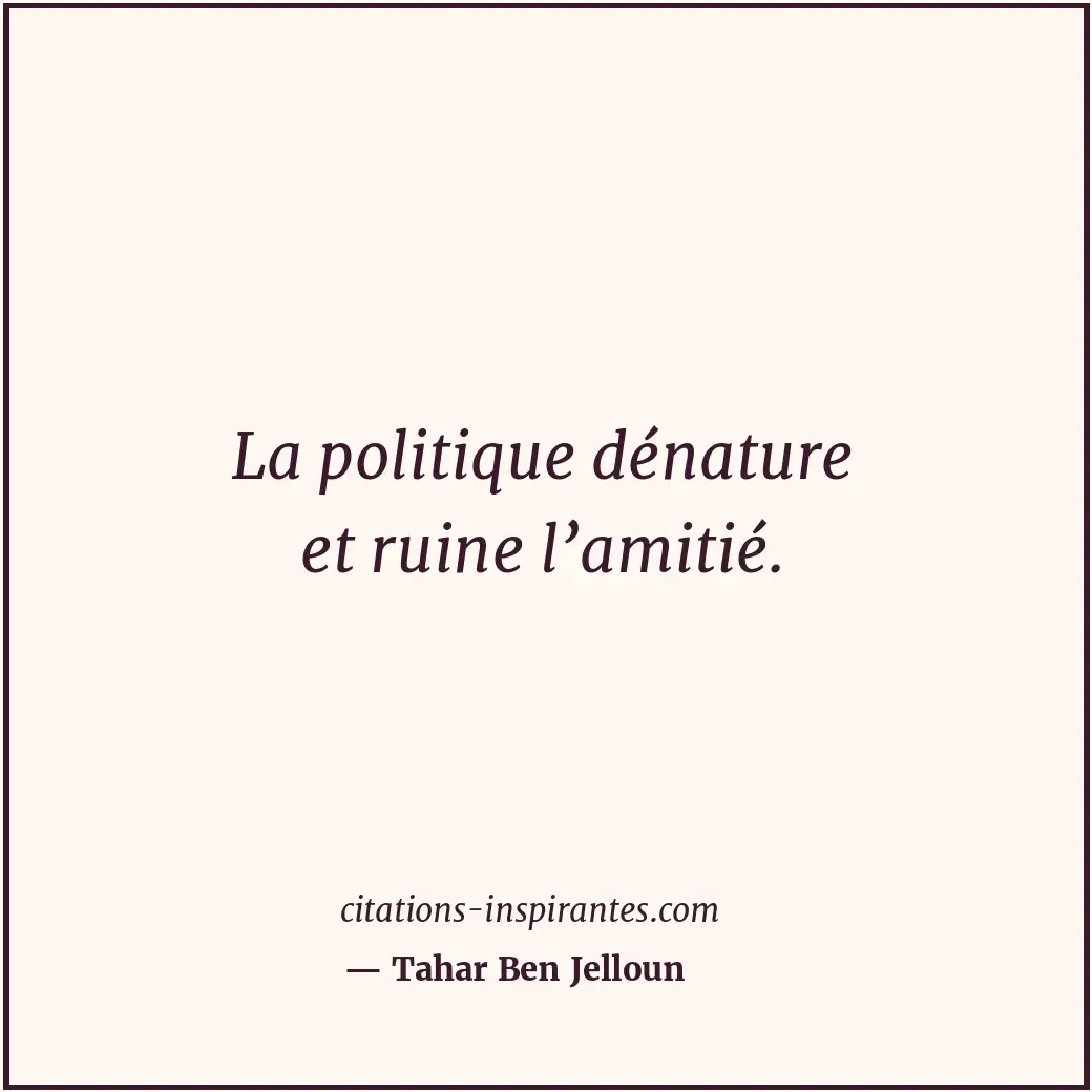 Citation de Tahar Ben Jelloun