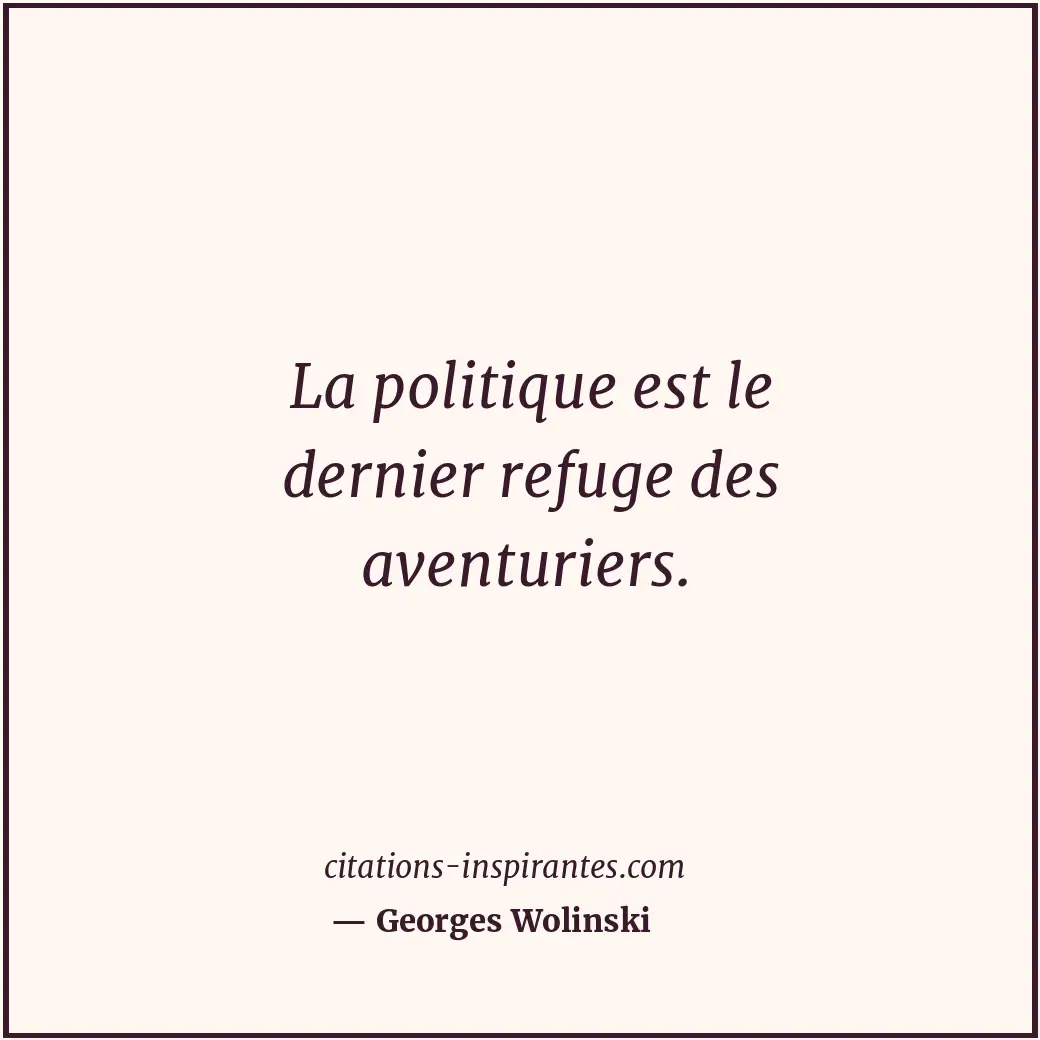Citation de Georges Wolinski