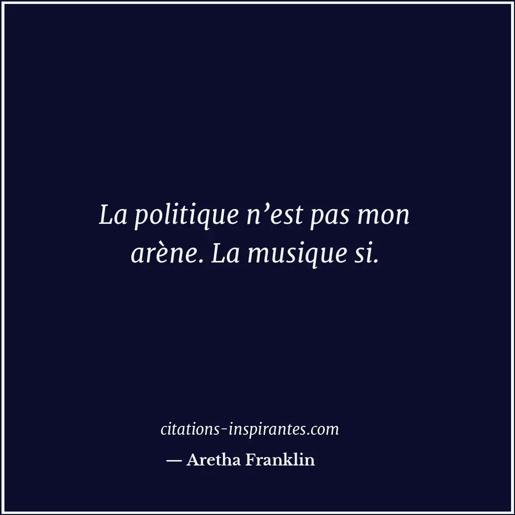 Citation de Aretha Franklin