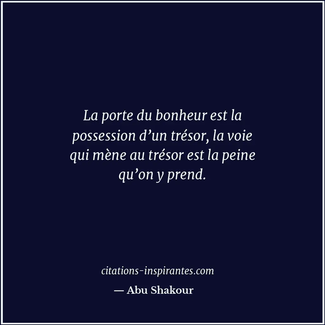 Citation de Abu Shakour