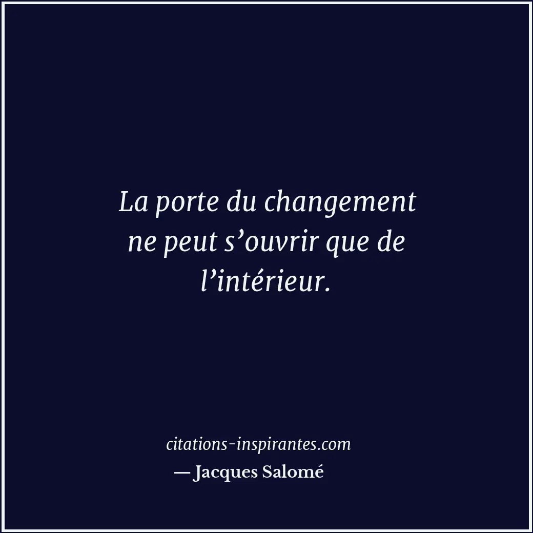 Citation de Jacques Salomé