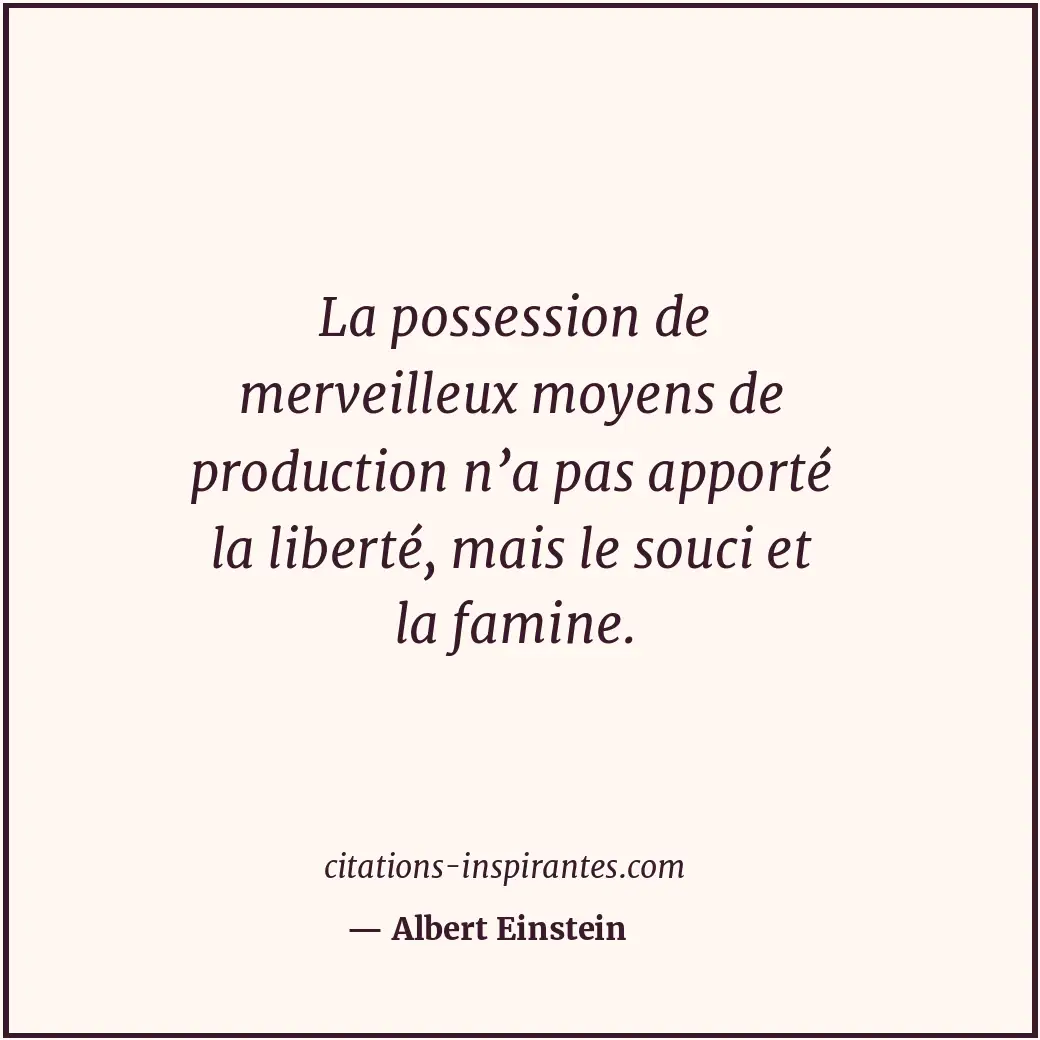 Citation de Albert Einstein