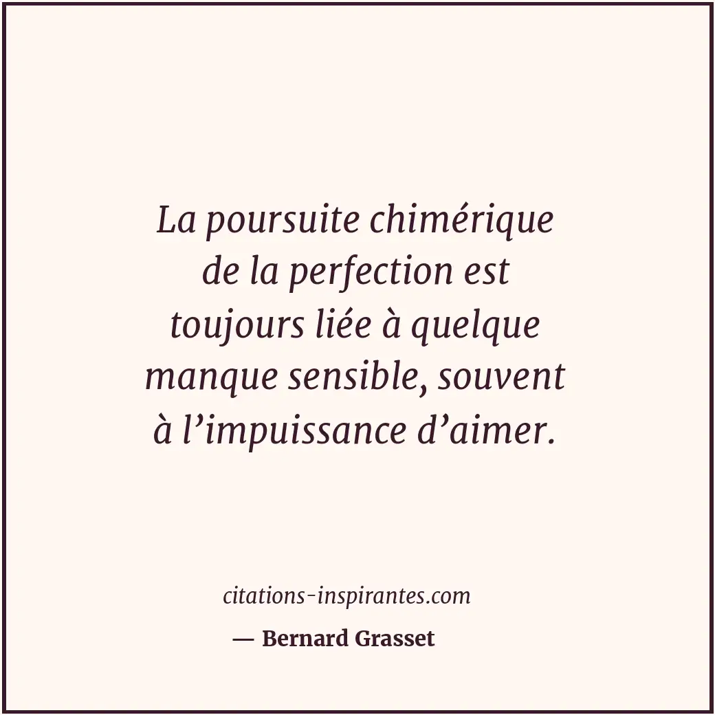 Citation de Bernard Grasset