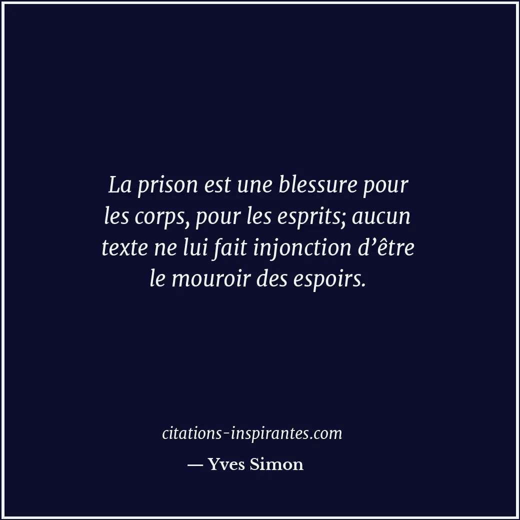 Citation de Yves Simon