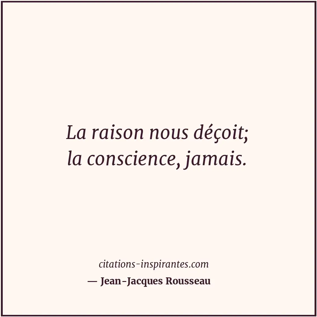 Citation de Jean-Jacques Rousseau