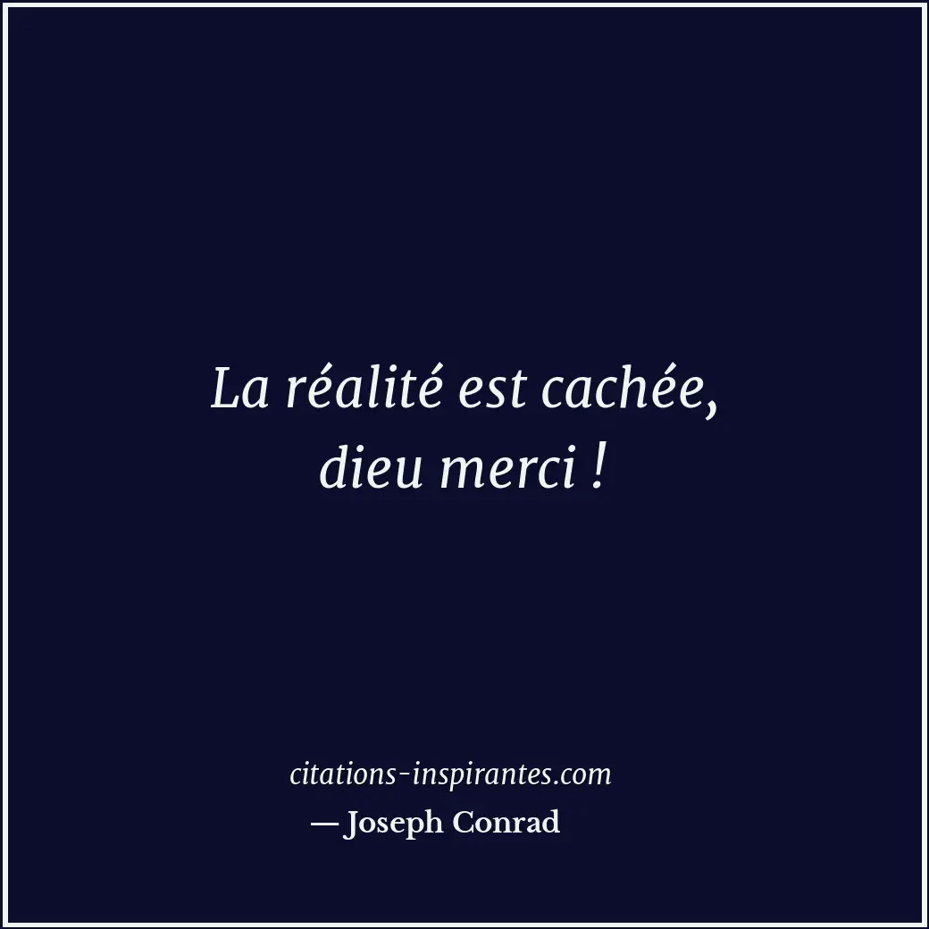 Citation de Joseph Conrad