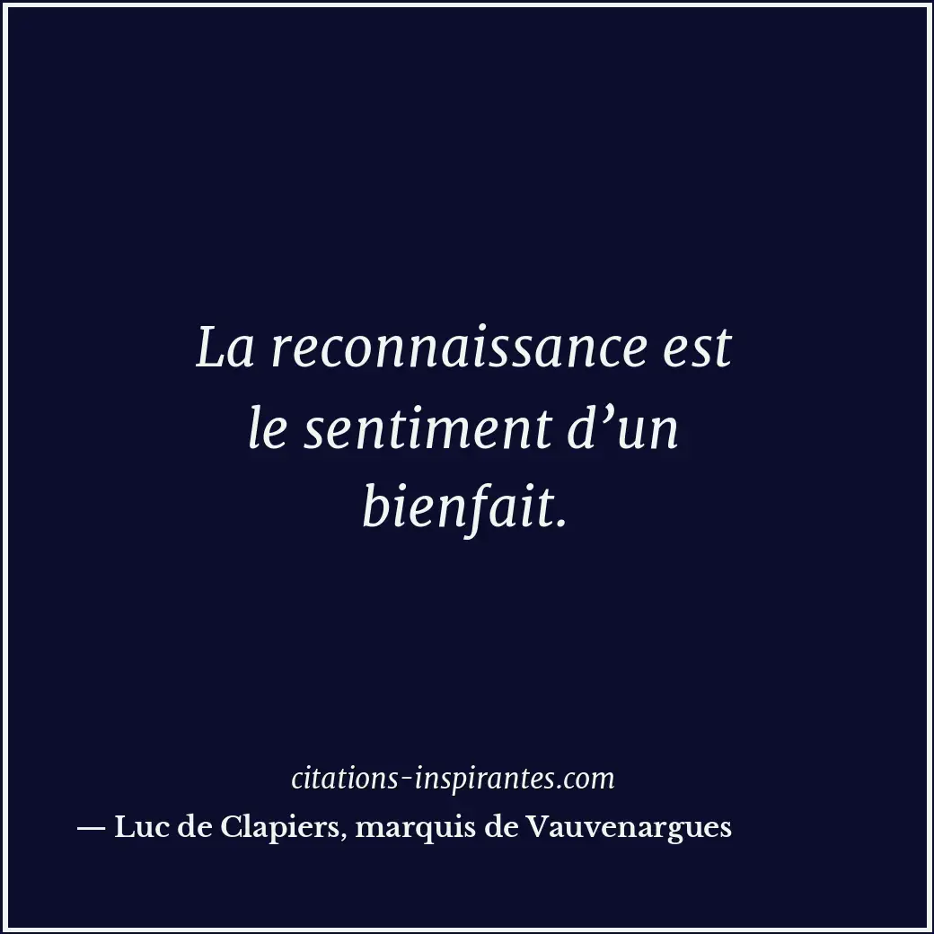 Citation de Luc de Clapiers, marquis de Vauvenargues