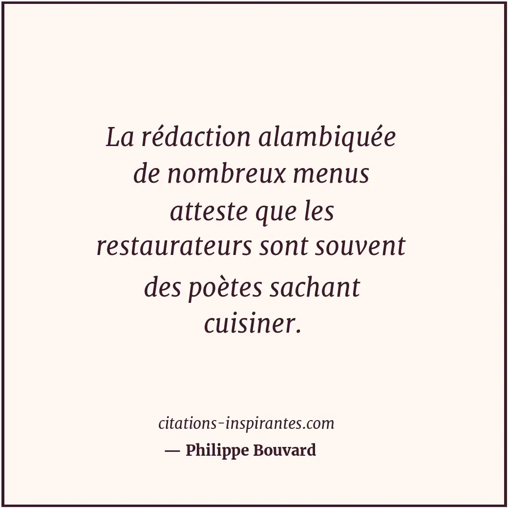 Citation de Philippe Bouvard