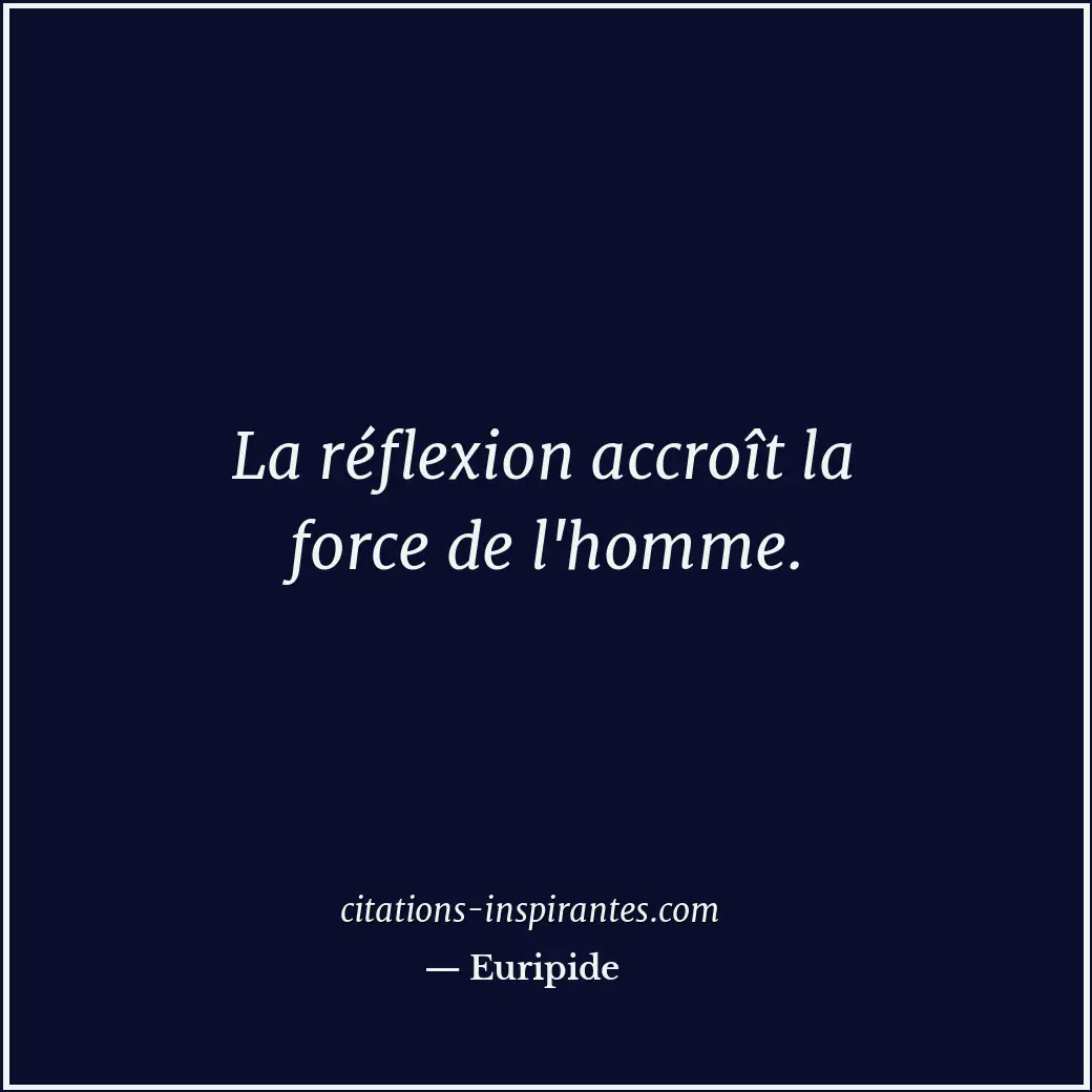 Citation de Euripide