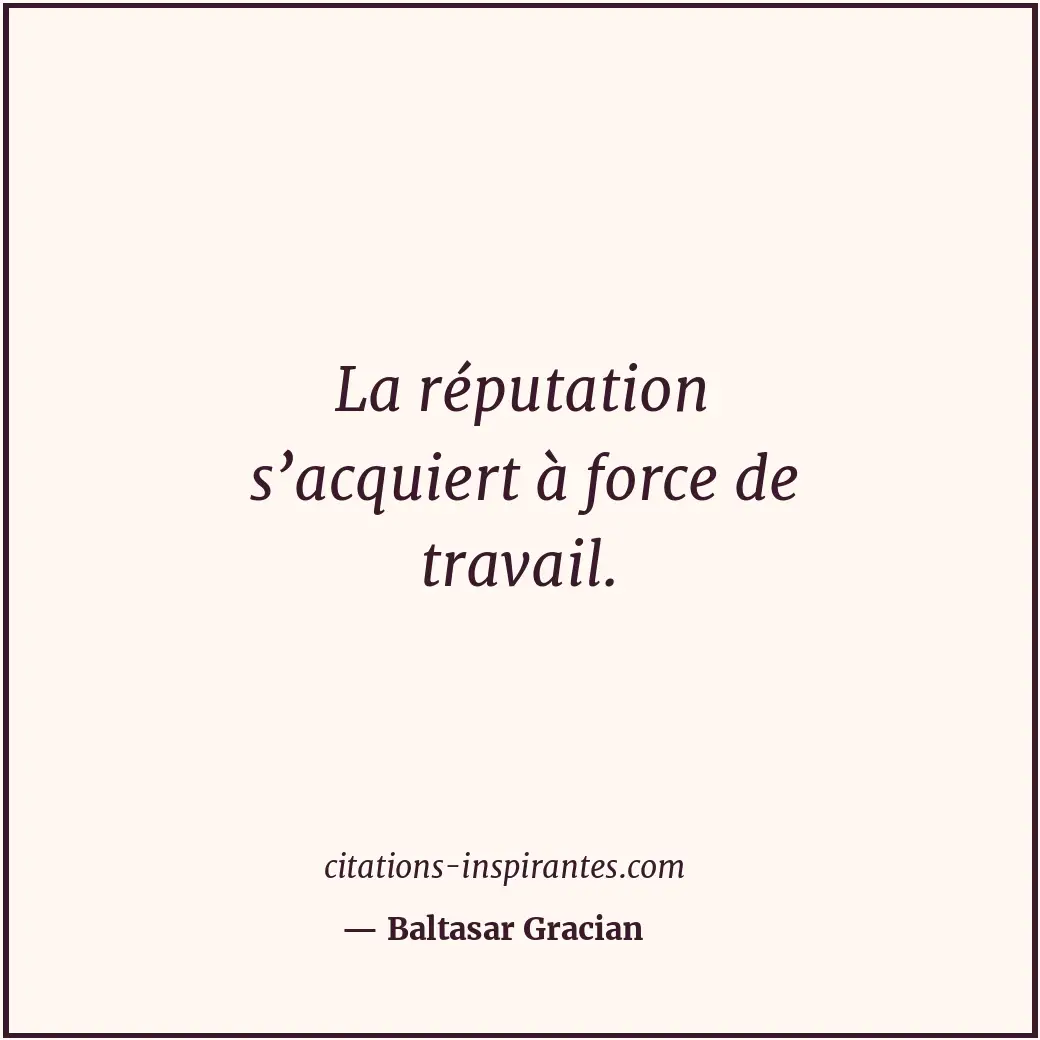 Citation de Baltasar Gracian