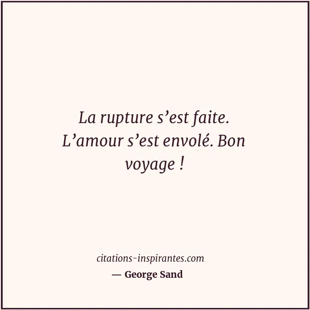 Citation de George Sand