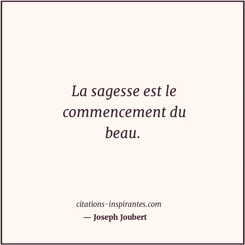 Citation de Joseph Joubert