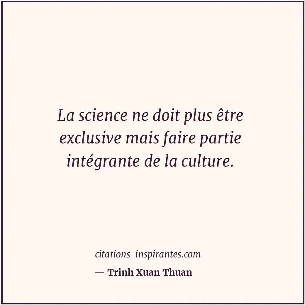 Citation de Trinh Xuan Thuan