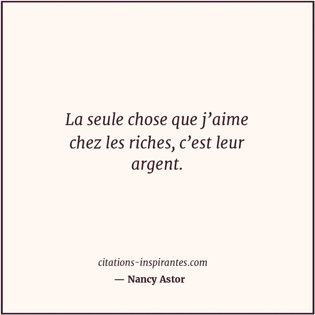 Citation de Nancy Astor