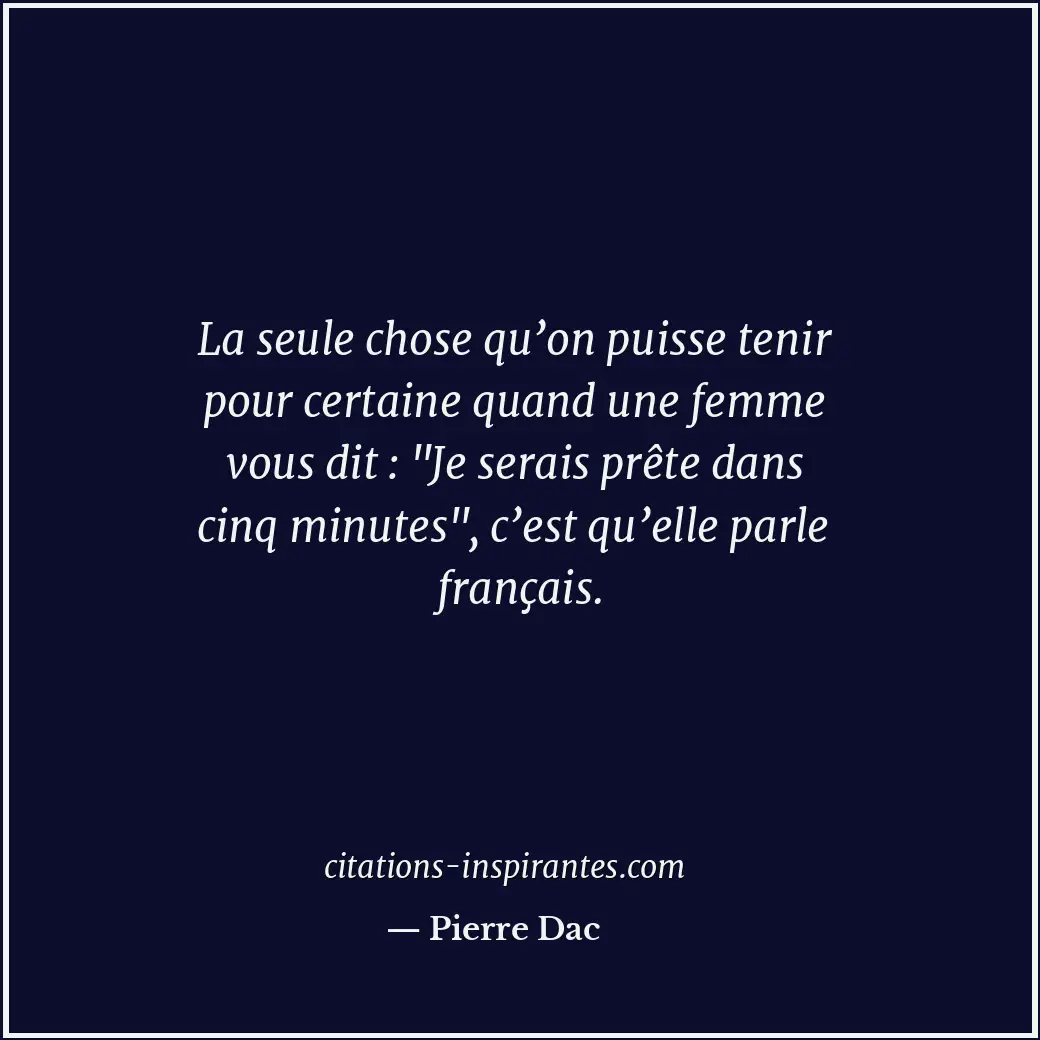 Citation de Pierre Dac
