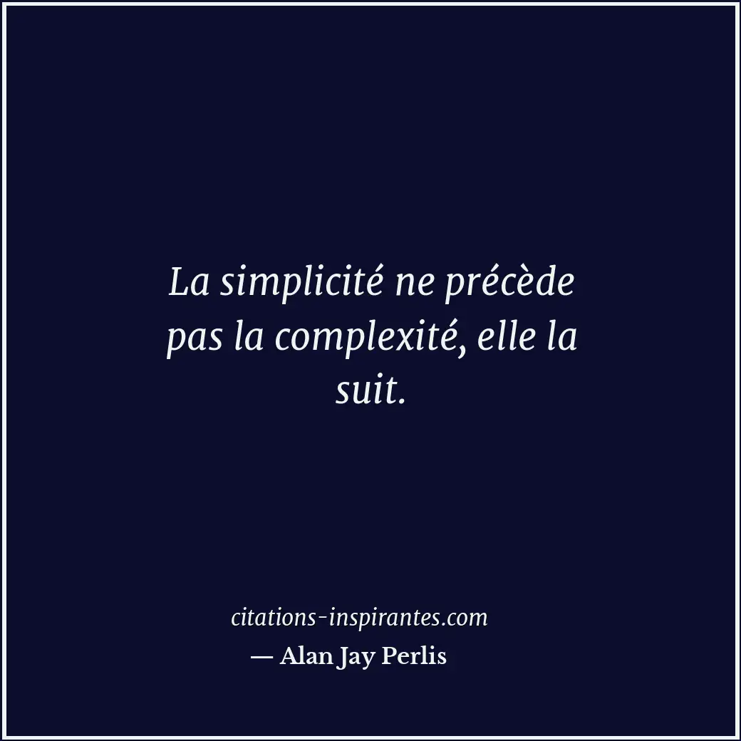 Citation de Alan Jay Perlis