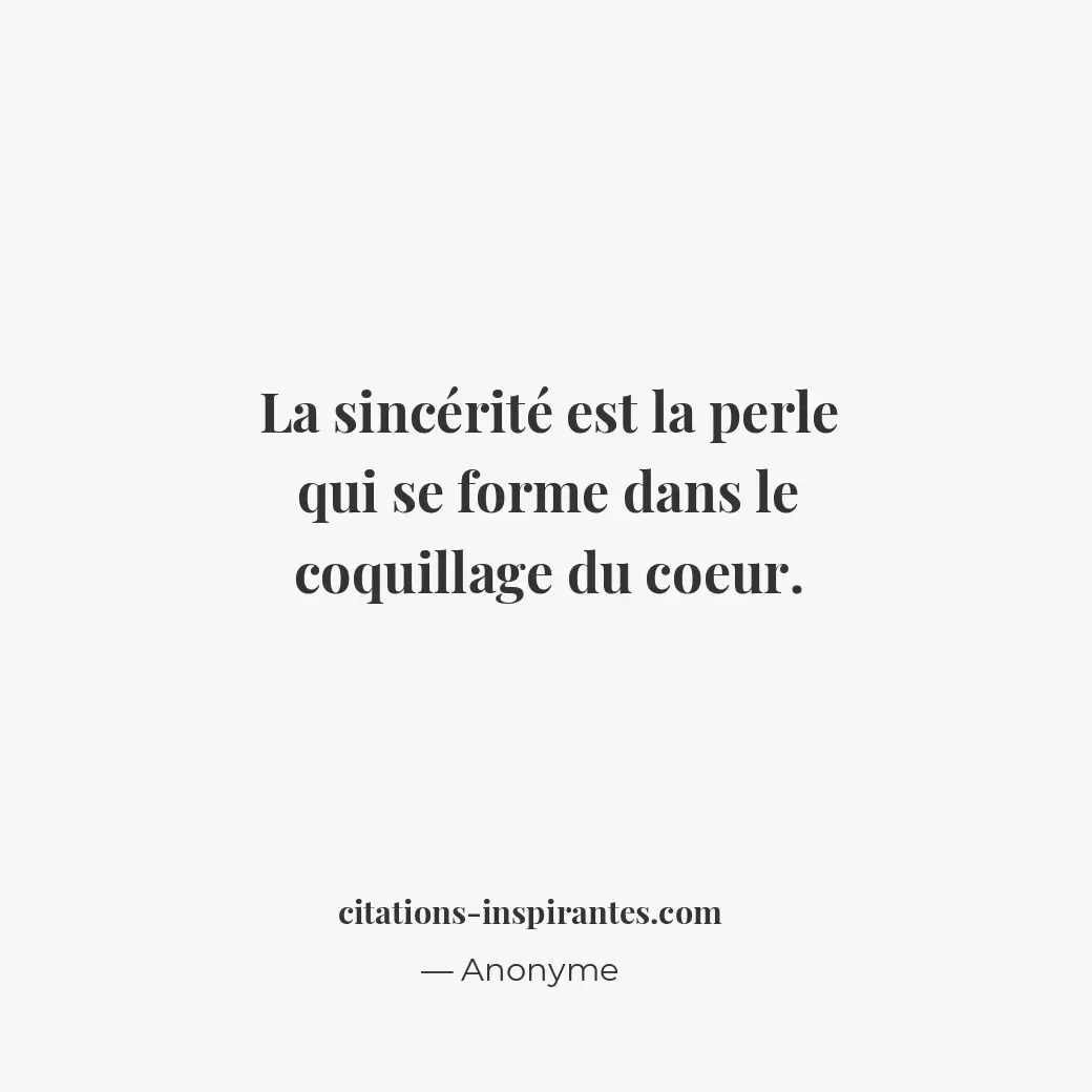 Citation de Anonyme