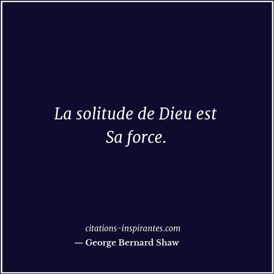 Citation de George Bernard Shaw