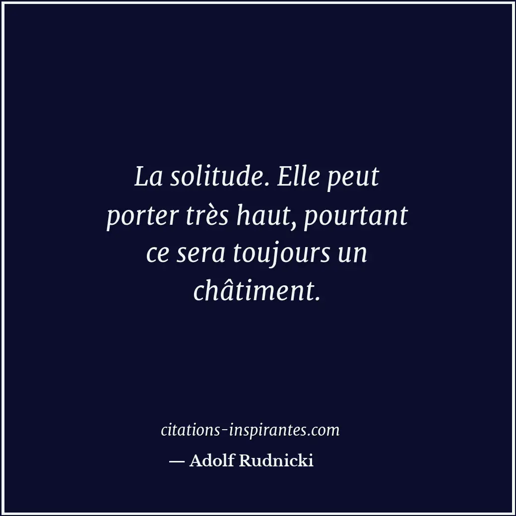 Citation de Adolf Rudnicki