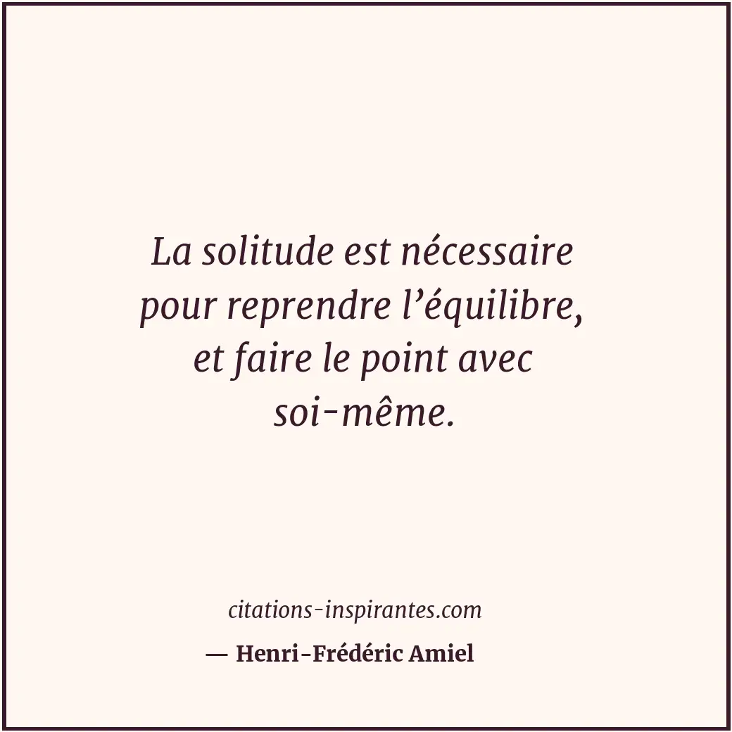 Citation de Henri-Frédéric Amiel
