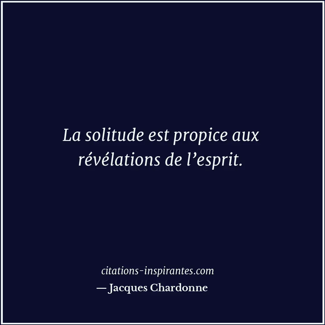 Citation de Jacques Chardonne