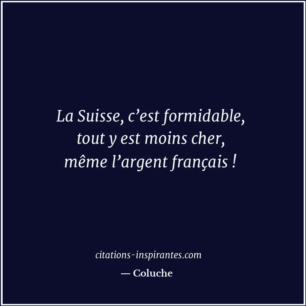 Citation de Coluche
