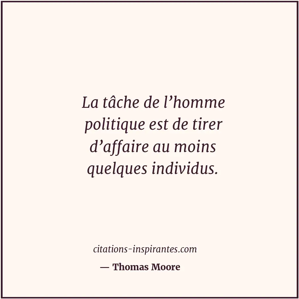 Citation de Thomas Moore