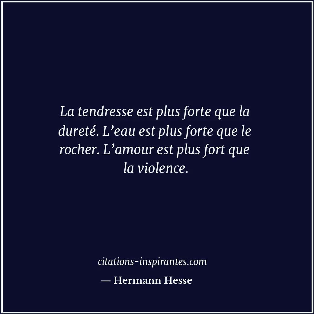 Citation de Hermann Hesse